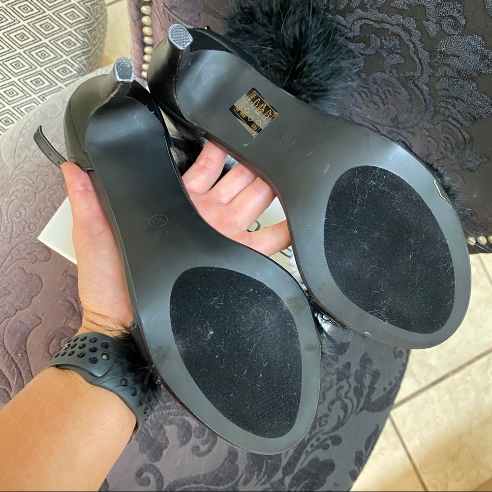 Feather Boa Heels - Picture 6 of 6